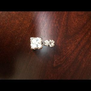 Silpada Uptown Cubic Zirconia Pendant Retired